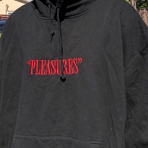 Pleasures x korn hoodie